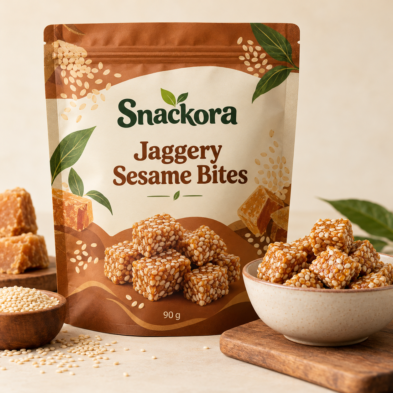Jaggery Sesame Bites